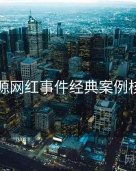 黑料资源网红事件经典案例核心看点
