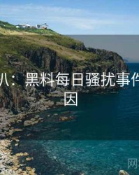 独家深扒：黑料每日骚扰事件背后原因