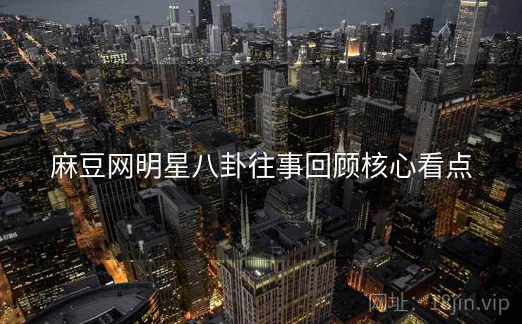 麻豆网明星八卦往事回顾核心看点